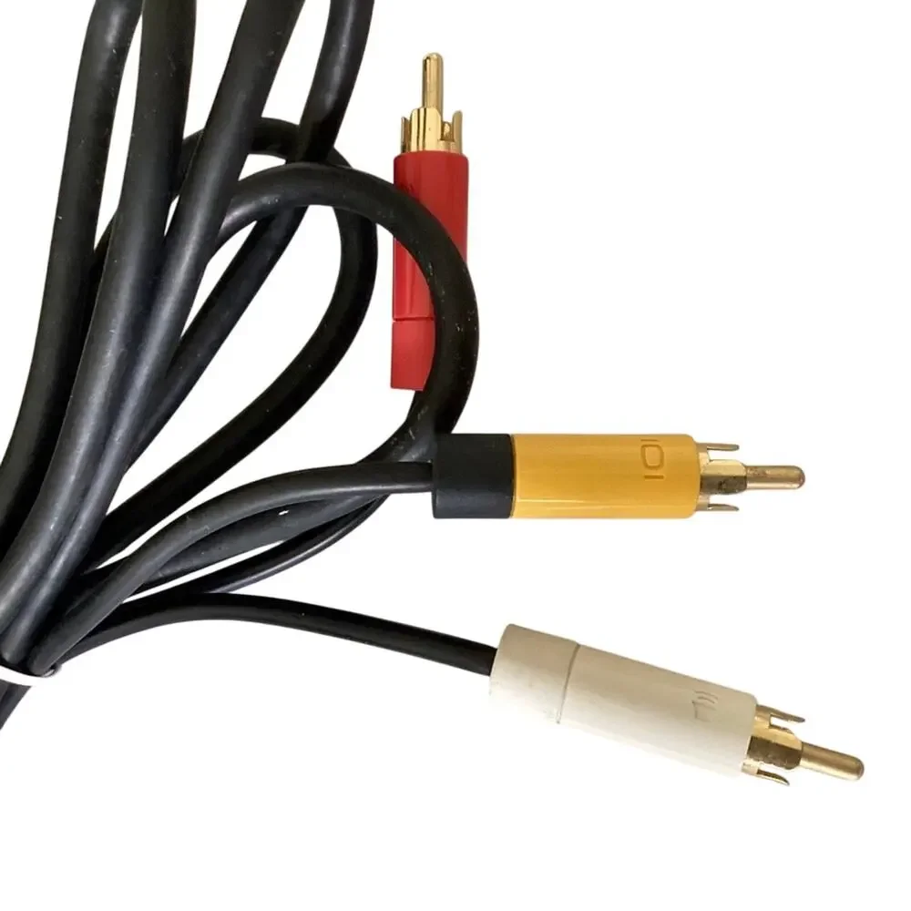 Official OEM Microsoft Xbox 360 AV Composite Audio/Video Cable RCA